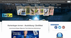 Desktop Screenshot of kartenlegekurse.de